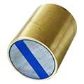 Lenti magnetiche cilindriche in ottone con tolleranza h6